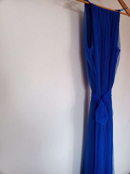 Rochie tulle albastră