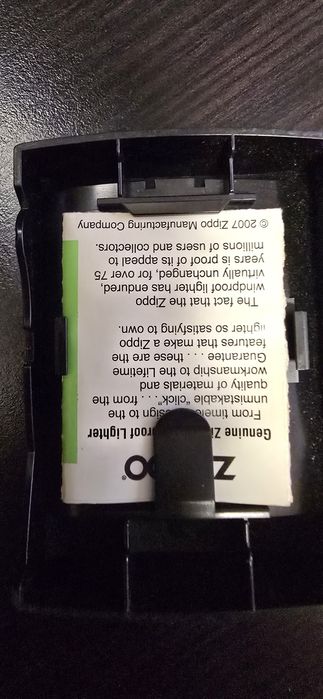 Bricheta zippo fabricata  iunie 2008