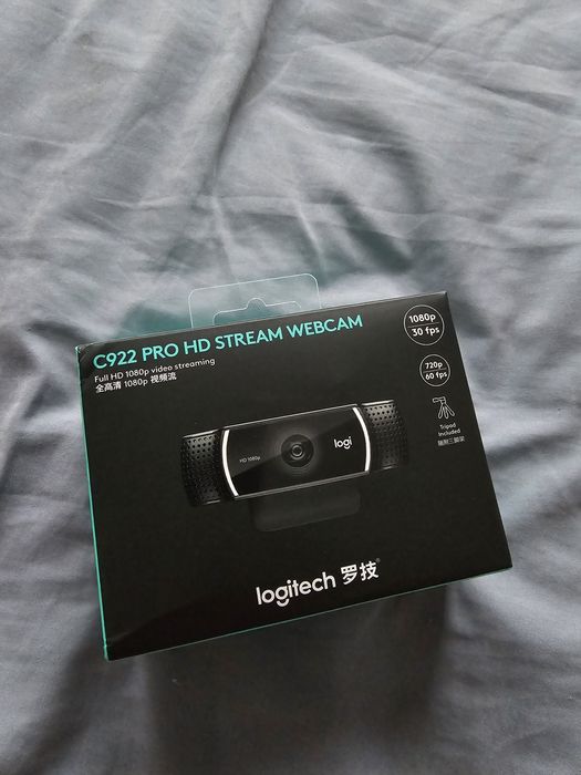 Веб-камера Logitech C922 Pro Stream + микрофон