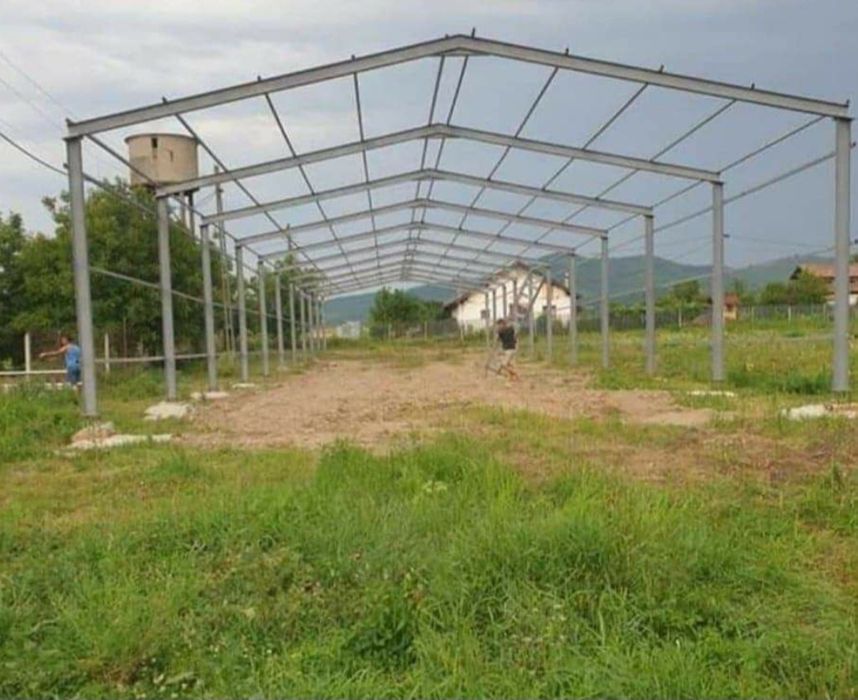 Vand structura metalica 8x15x4h ideală pt sopron