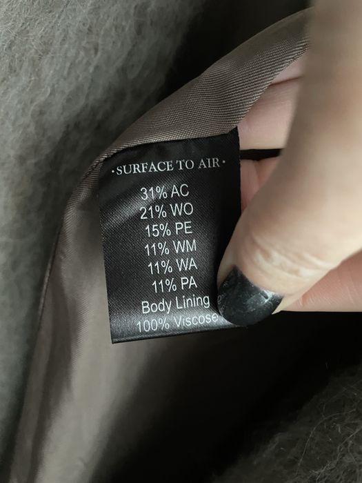 Палто овърсайз Surface to Air