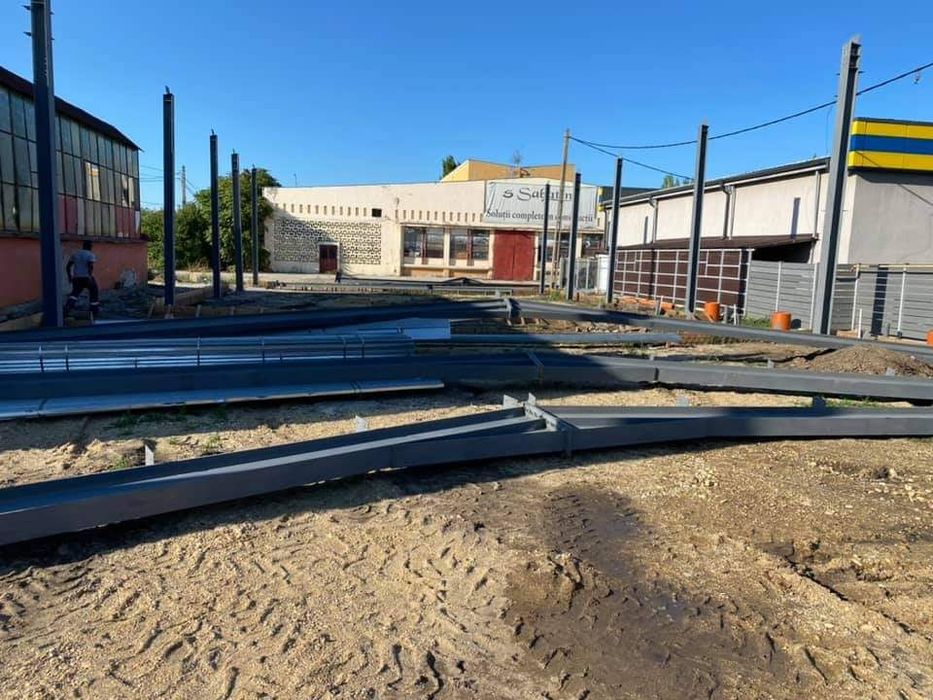 Vand hala metalica 10x20x4H conform proiect de executie