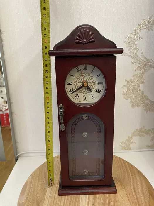 Декоративные часы-шкатулка