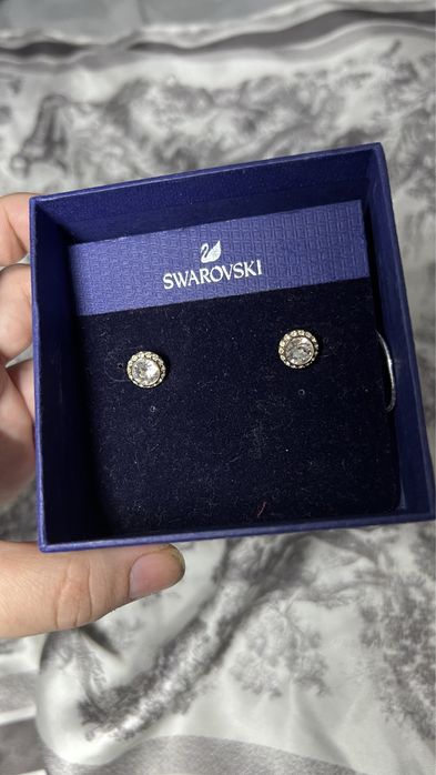 Серги Swarovski