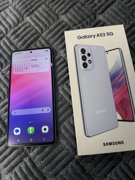 Продам самсунг А53 голубого цвета