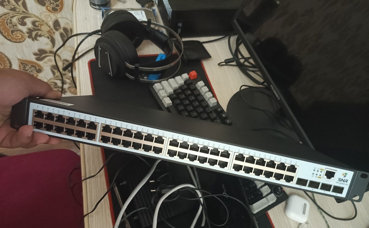 SNR-S2985G-48T Гигабитный управляемый коммутатор 2 уровня: 200 у.е ...