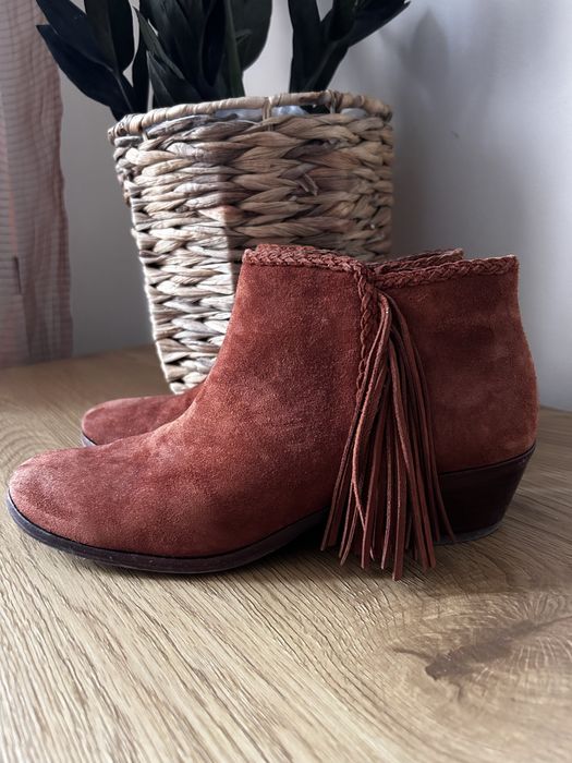 Sam Edelman велурени боти, номер 38
