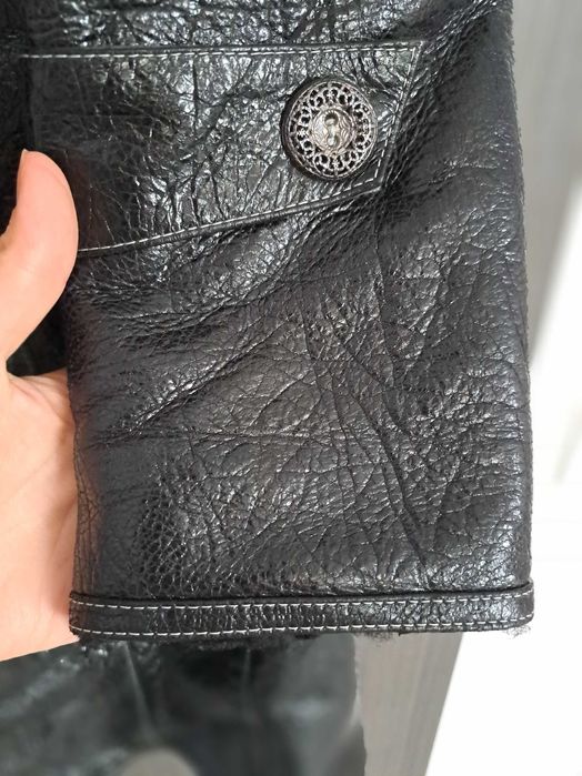 Дамски кожух от естествена кожа