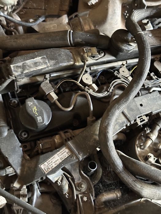 Двигател обурудван на части мерцедес 316 цди двете турбини