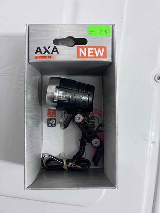 Far bicicleta Axa blueline 50, pe dinam butuc