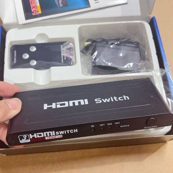 HDMI Switch 3-Port Full HD 1080p HDMI 1.4
