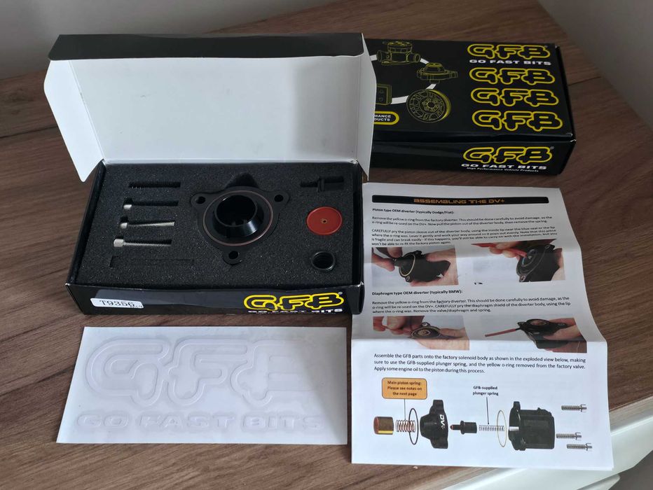 GFB DV+ T9356 Разтоварващ клапан Dodge, BMW, Alfa Romeo, Abarth Turbo
