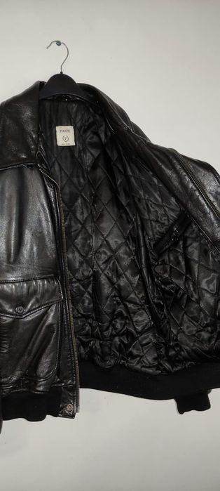 Geaca piele barbateasca marca Pollini marime 52