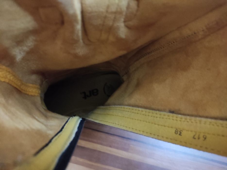 Cizme damă piele naturală ART