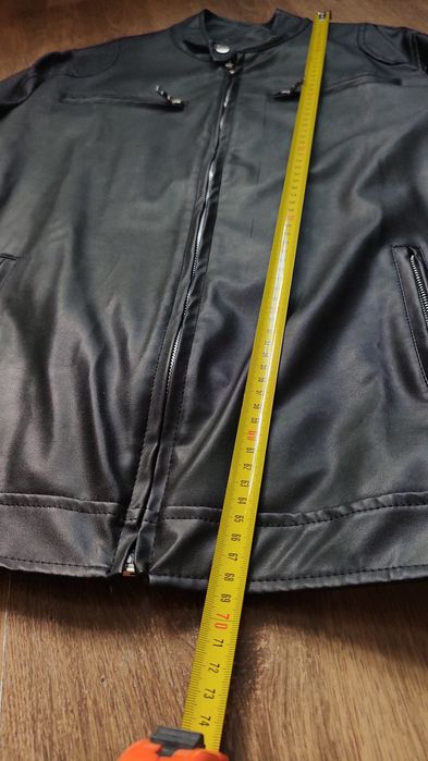 geacă piele ecologică, M, nouă