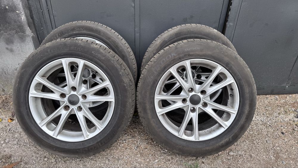 Jante  5x130 + anvelope Hankook Ventus S1 Evo2 (RFT) 255/55/18 porsche