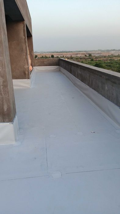 Монтаж ПВХ или ТПО мембран