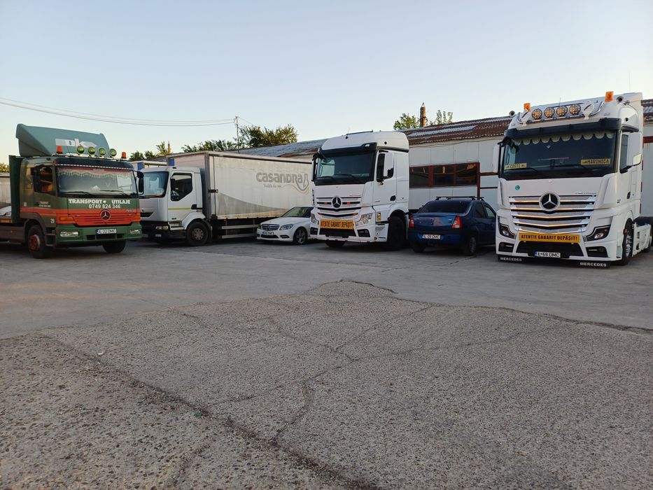 Mercedes Actros 2545,1845,Mercedes Atego 1528,Trailer Meusburger