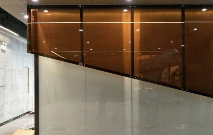 Смарт плёнка переменной прозрачности белая, серая,темно серая, черная.