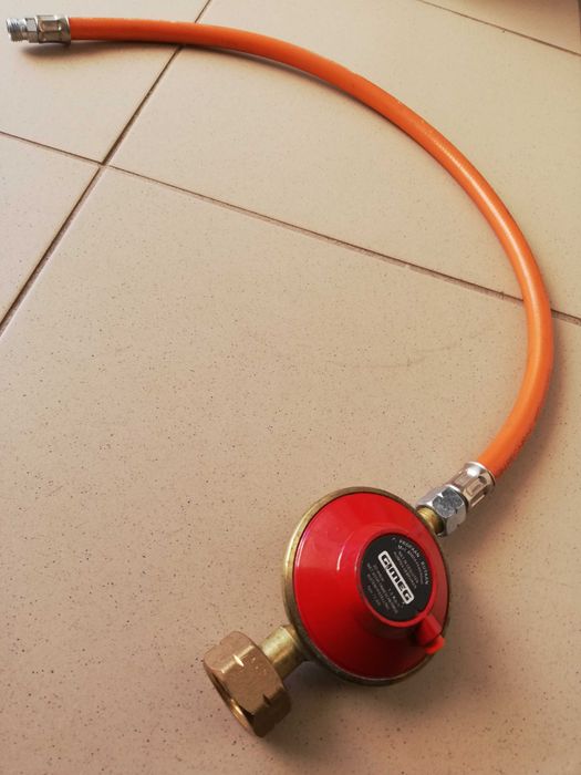 GIMEG Olanda camping regulator furtun gaz rulota 30/50 mBar ceas