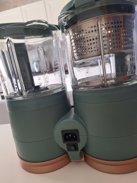 Babymoov nutribaby 4 in 1 din sticla si otel inoxidabil ca nou
