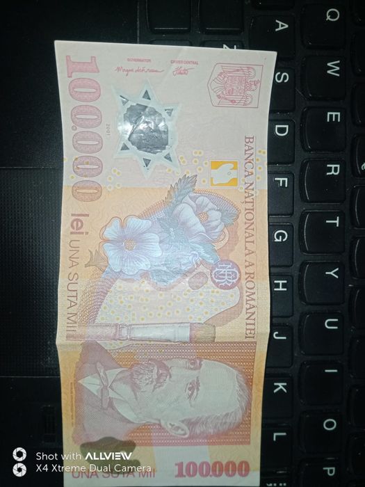 Bancnota de 100000 lei