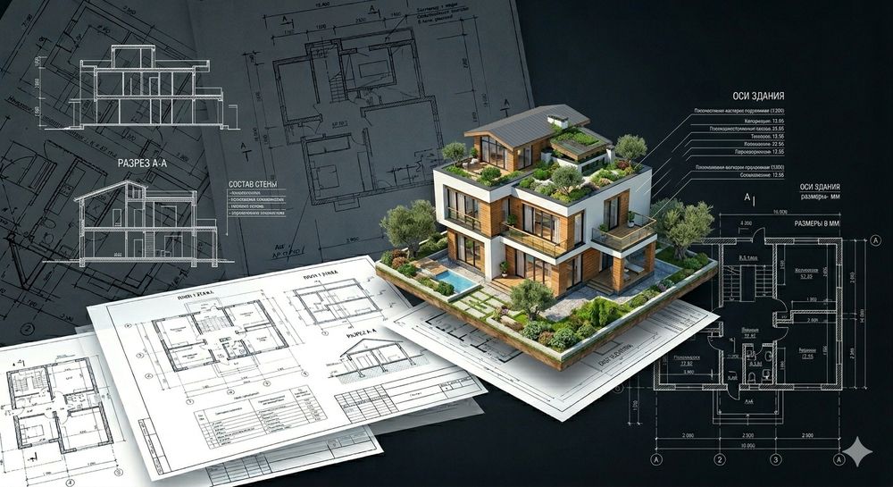 Чертежи и Проектирование в Revit / AutoCAD