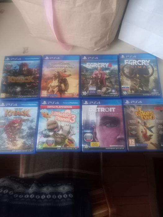 Продам диски пс4,возможен обмен