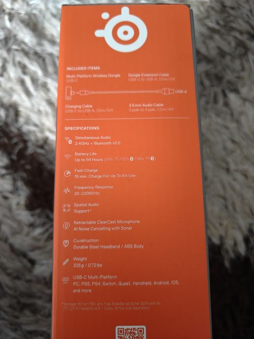 Steelseries Arctis Nova 7 Wireless Gen 2