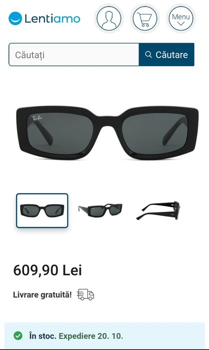 Ochelari de soare Ray Ban unisex originali
