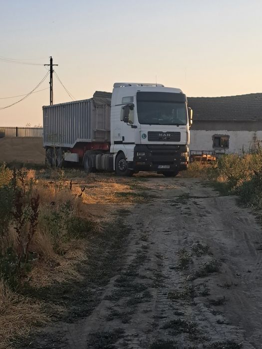 Vând ansamblu cereale [MAN TGA+SDC]