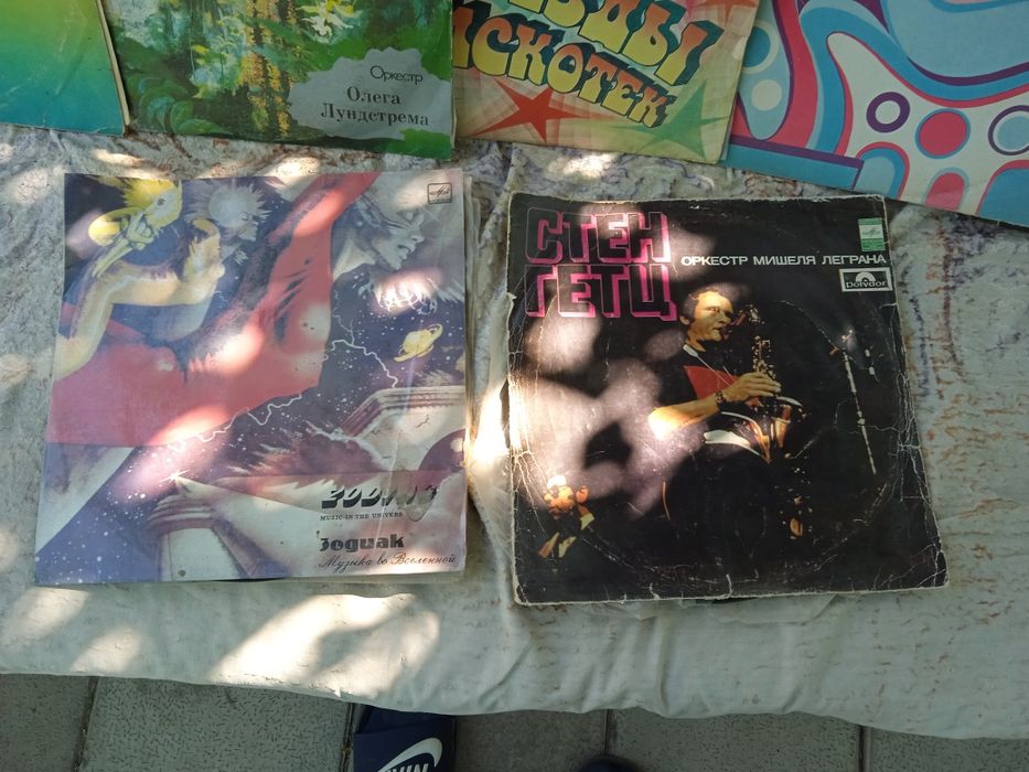 Пластинки виниловые