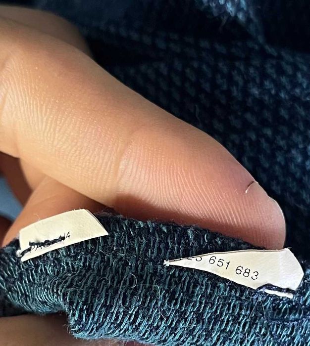 Emporio Armani Patterned Wool T-Shirt Мъжка Тениска