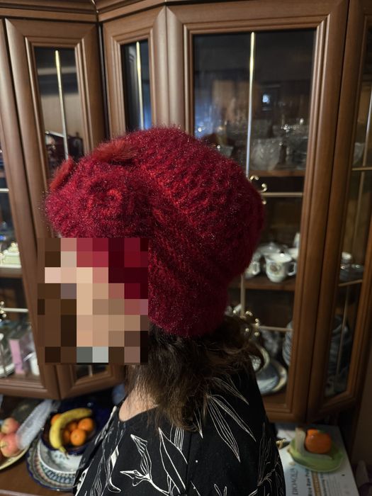 Шапочка с теплым подкладом