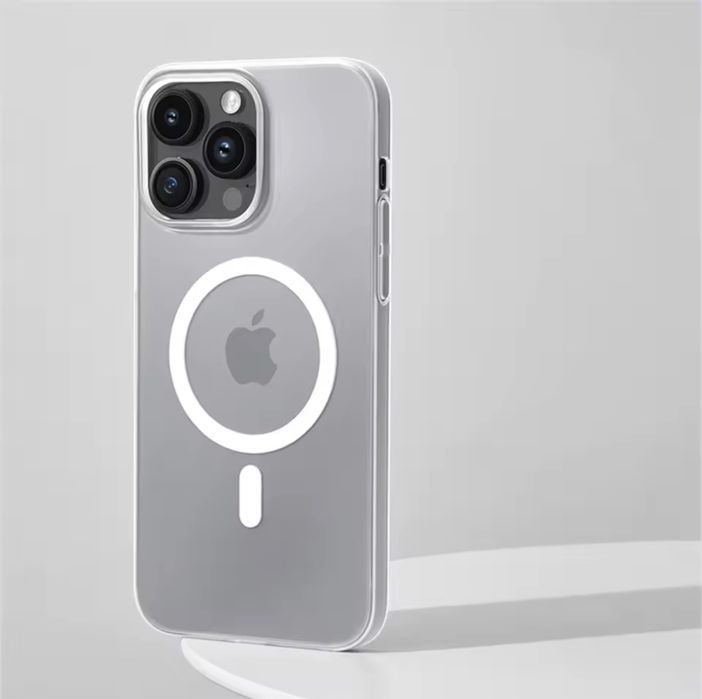 Iphone 14/15/16/17/PRO/MAX/PLUS Husa Mag Super Slim Plastic Anti Ampre