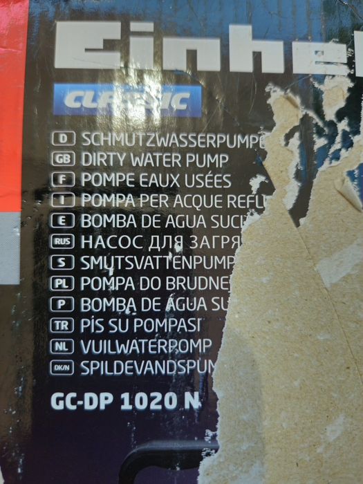 Pompa submersibila Einhell GC-DP 1020 N 1000W inox