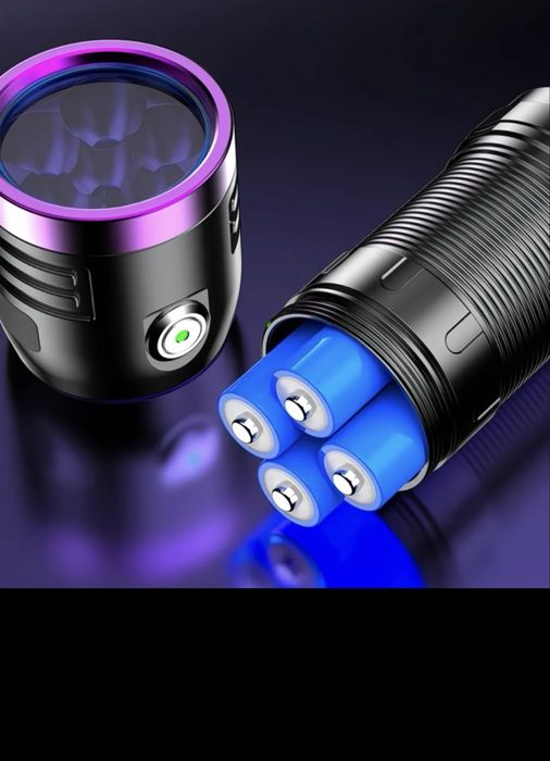 Это мощный ультрафиолетовый фонар