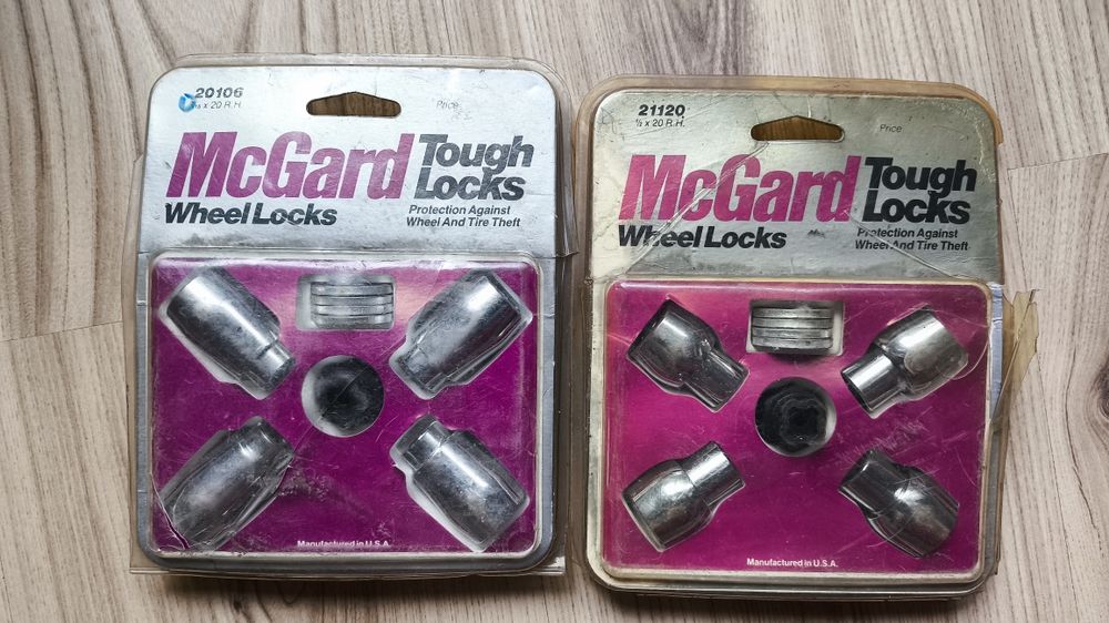 Два комплекта секретни гайки MCGARD