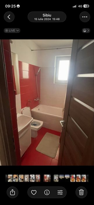 Apartament de inchiriat 2 camere plus bucatarie, paracre supterana