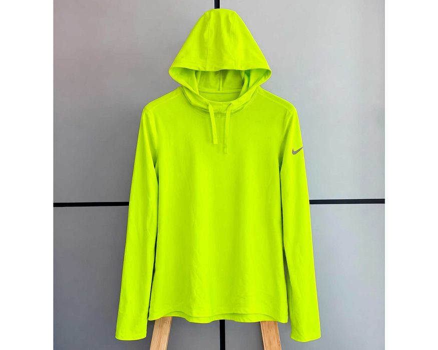 Nike Dri Fit Оригинална дамска фланелка с качулка размер L