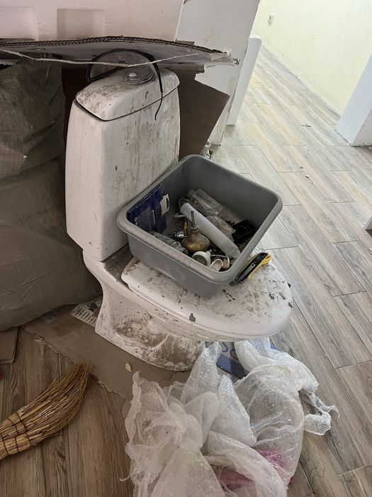 Унитаз для стройки