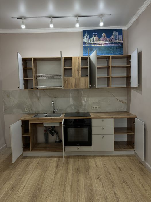 Кухонный гарнитур в идеальном состоянии