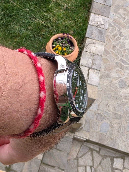 Longines Admiral GMT луксозен швейцарски автоматичен мъжки часовник