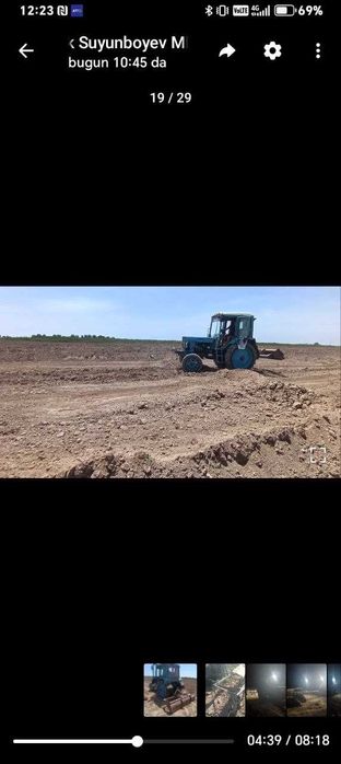 Traktor Belarus katta kabina