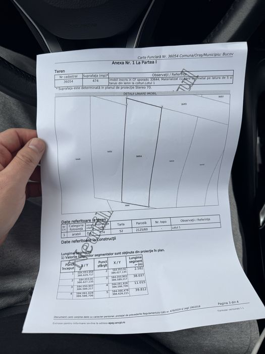 Teren intravilan bucov