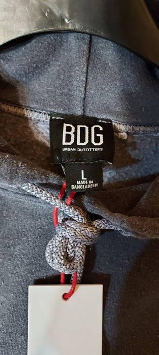 Мъжко худи в сиво  BDG Л/ХХЛ
