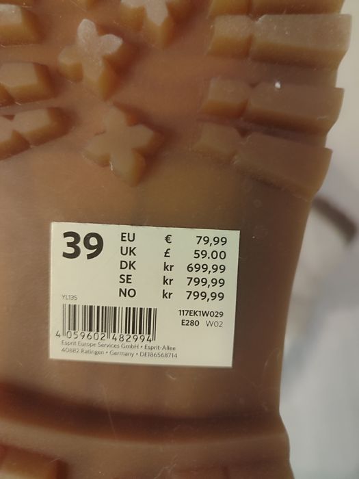 Ботинки женские 39 размер Новые