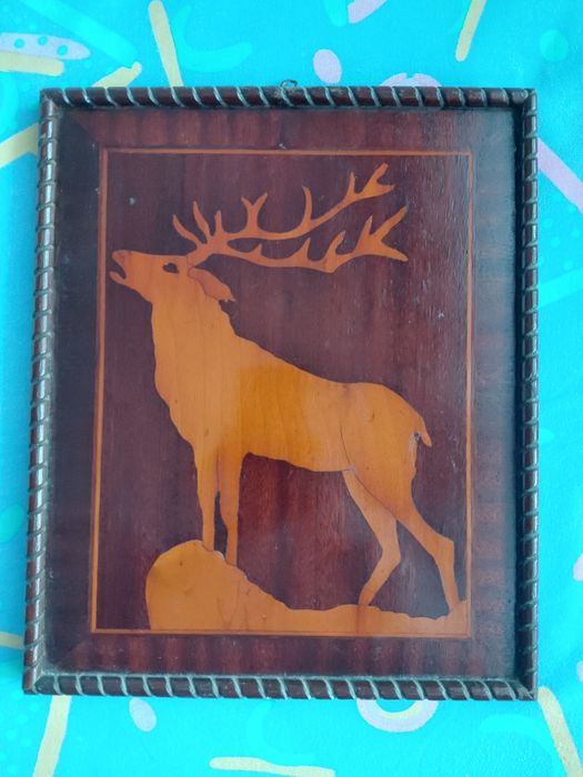 Tablou vechi  din lemn