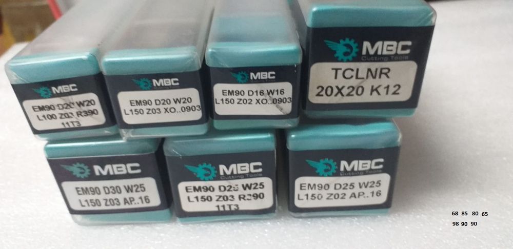 Freze NOI cilindro-frontale cu placute amovibile MBC pret 50 %