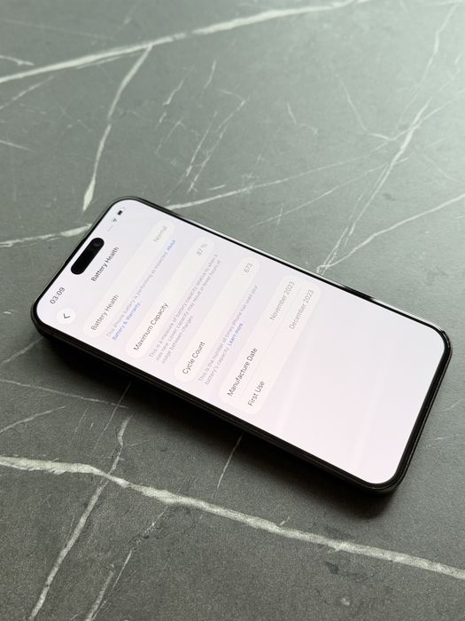 IPhone 15 Pro Max Black Titanium 256GB